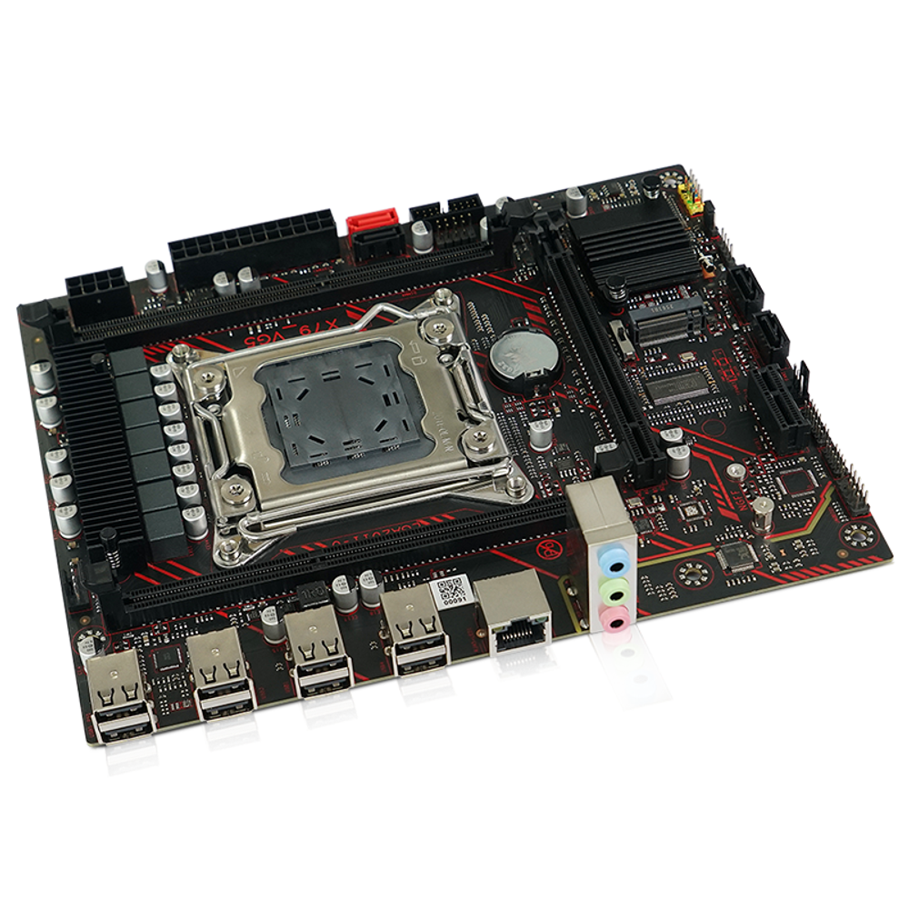 Материнская плата с процессором и памятью BaseTech X79A V2, Socket2011, Xeon E5-2650v2, 32Гб (2х16Гб), mATX, Retail, 2xDDR3 (BT-X79A-V2-2650V2-32G)