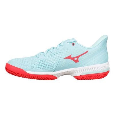 Женские теннисные кроссовки Mizuno Wave Exceed Tour 5 Clay Court Shoe Women - Turquoise, Coral