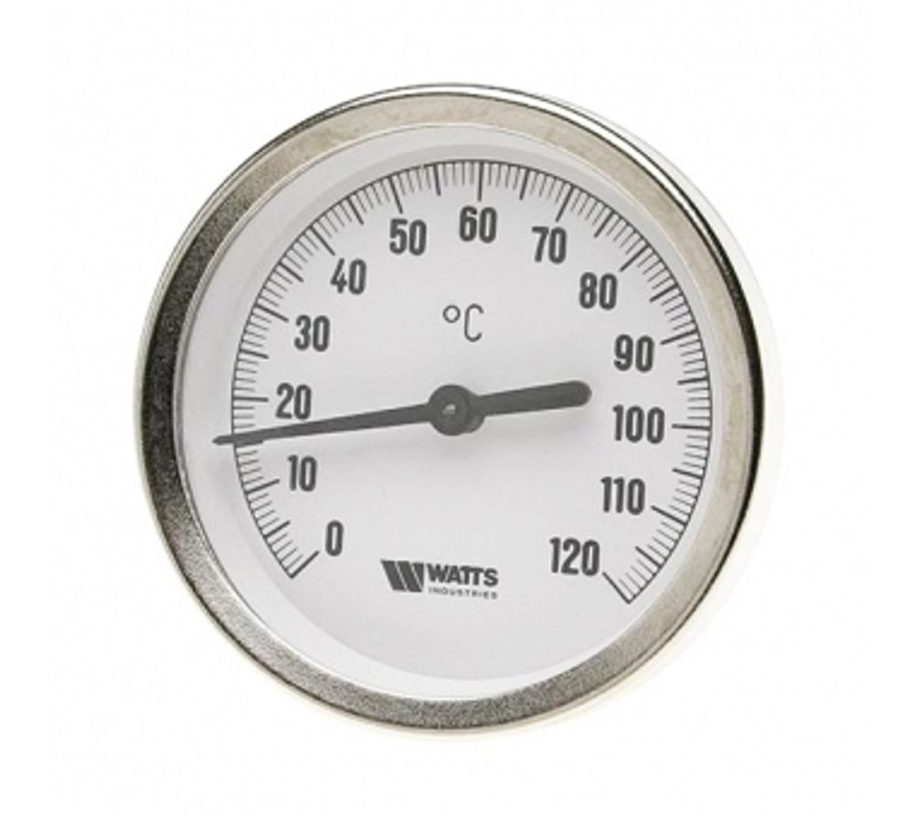 Термометр бимет. с погружной гильзой T 100/100 Ду 100 мм