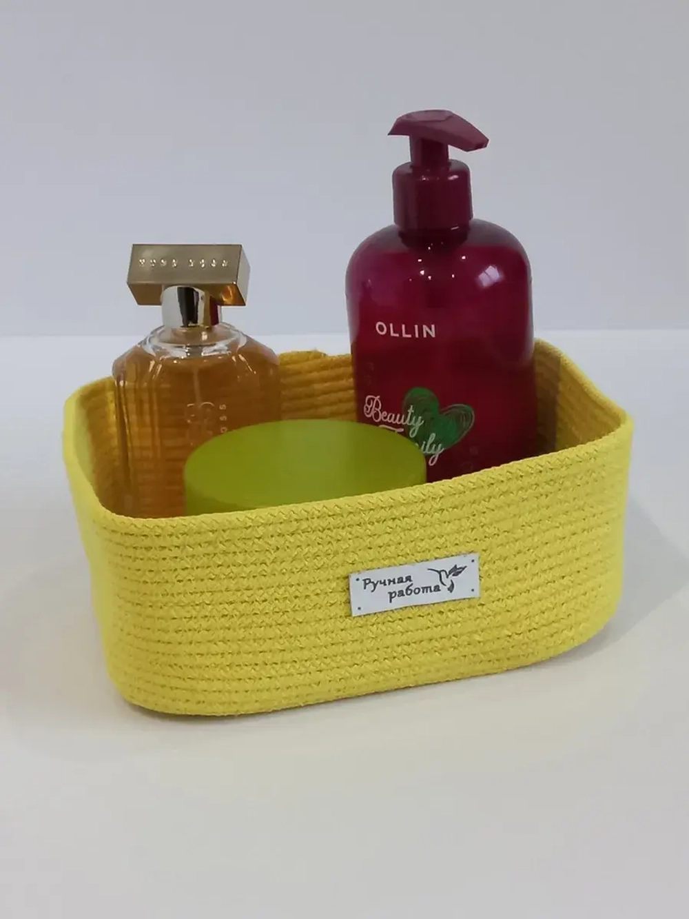 Корзина для хранения плетеная