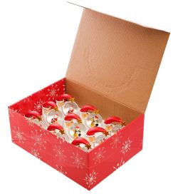 XM-602 Шар со снегом «Новогодняя сказка»