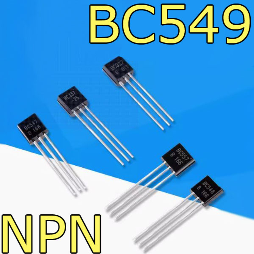 Транзистор NPN/TO92 -BC549