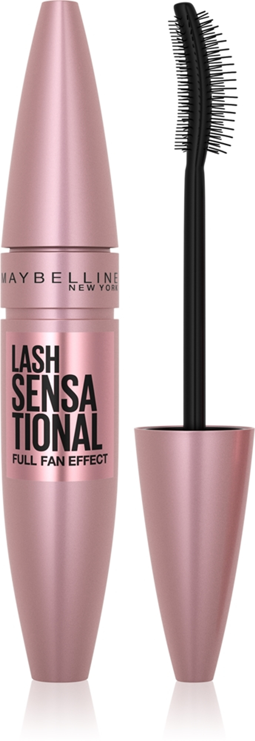 MAYBELLINE NEW YORK Lash Sensational - Тушь для ресниц, удлиняющая и утолщающая оттенок 01 - Very Black, 9 ml