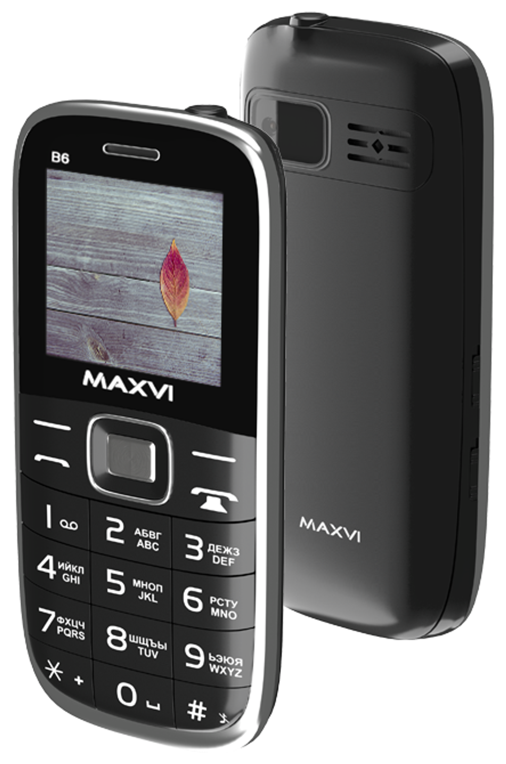 Сотовый телефон Maxvi B6 Black