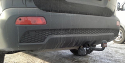 Фаркоп для Kia Sorento 2009-2012 Тип шара: A. Нагрузки: 1250/75 кг, KI 17