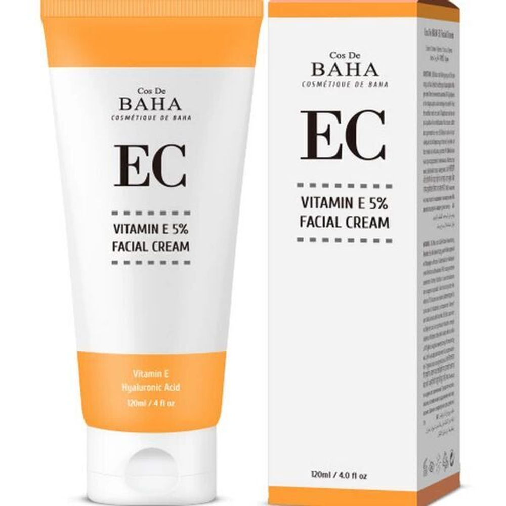 Восстанавливающий крем с 5% витамина Е Cos de Baha EC Vitamin E 5% Facial Cream, 120мл