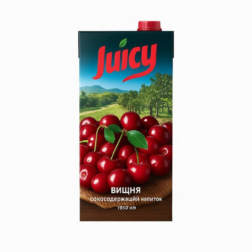 Сок Juicy Вишня 1,95 л