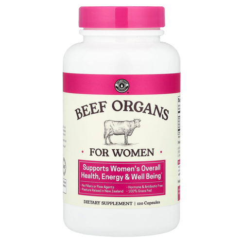 Left Coast Performance, говяжьи органы, для женщин, 120 капсул