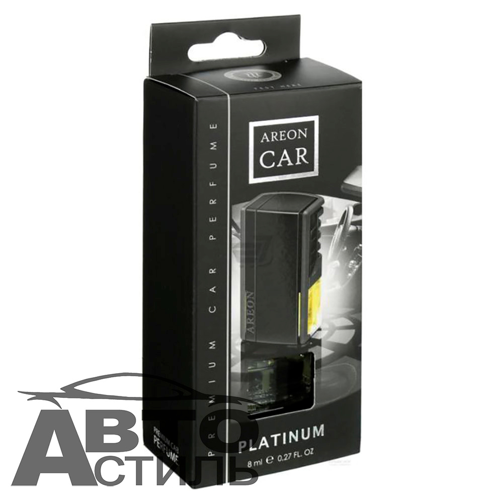 Ароматизатор на обдув AREON CAR box SPORT  LUX PLATINUM/Платинум 704-022-MBLP-ЧЗБ