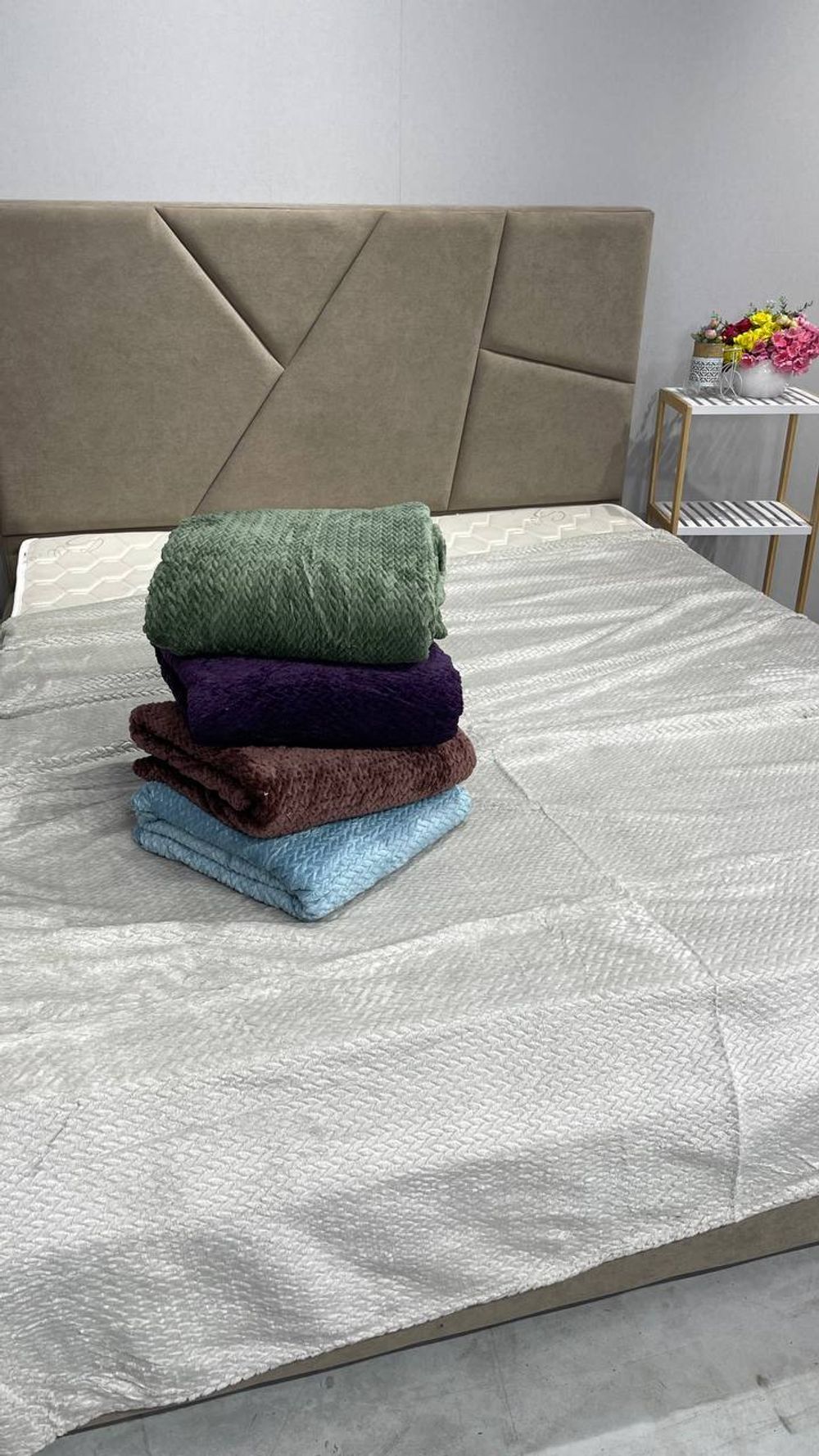 Плед Кит Косичка 1,5сп