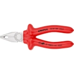 Плоскогубцы комбинированные хромированные 180 мм Knipex 03 07 180