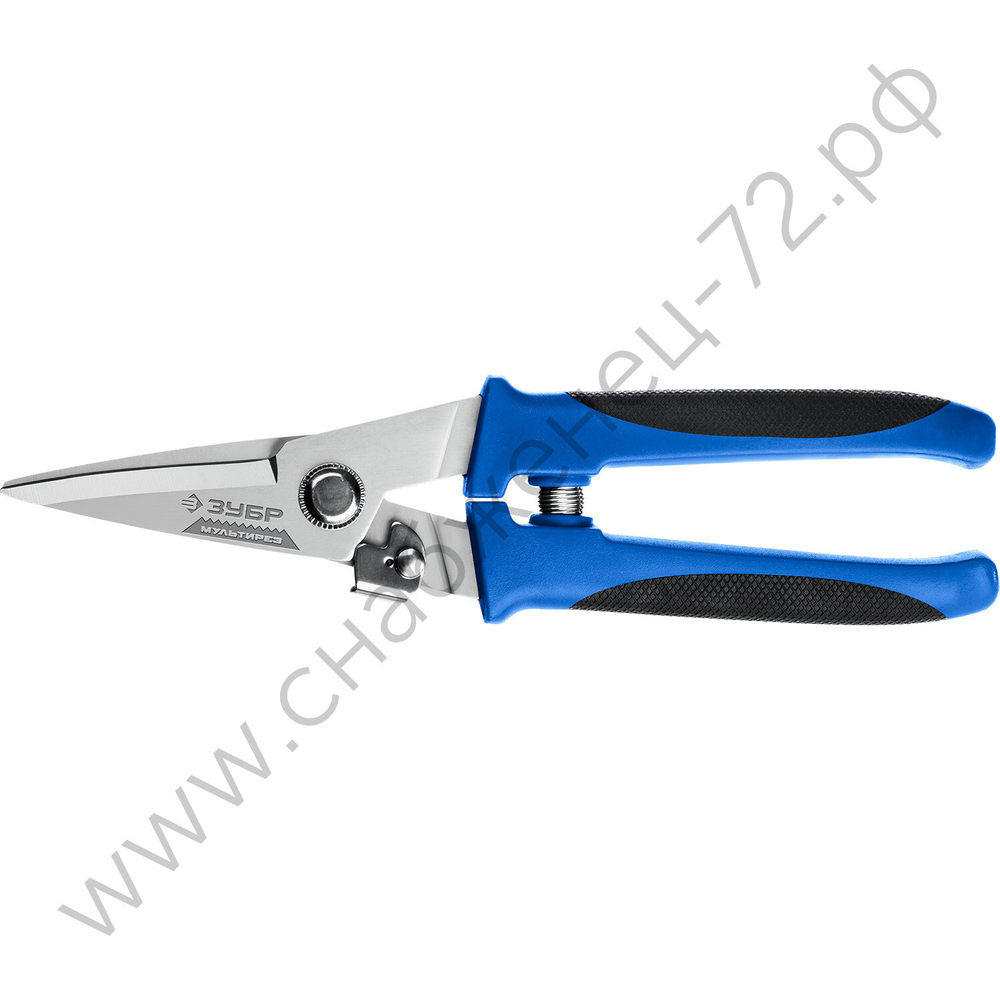 ЗУБР МУЛЬТИРЕЗ 200 мм, Универсальные технические ножницы (23215)