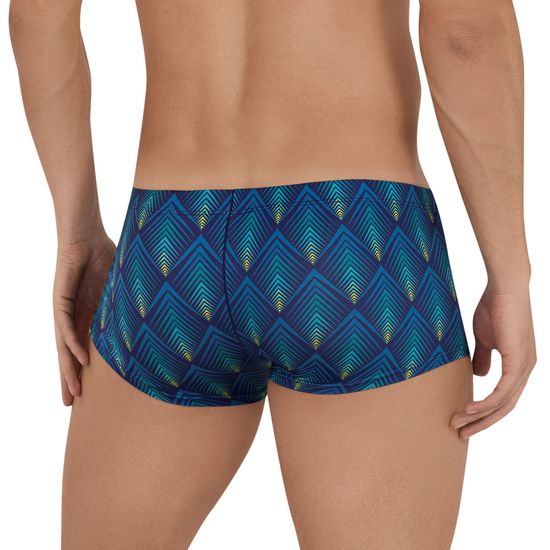 Мужские трусы хипсы темно-синие с принтом Clever MAGICAL LATIN BOXER 113608