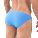 Голубые трусы-слипы с узким бочком Beatnik Brief Bikini (Размер: S) (Цвет: голубой)