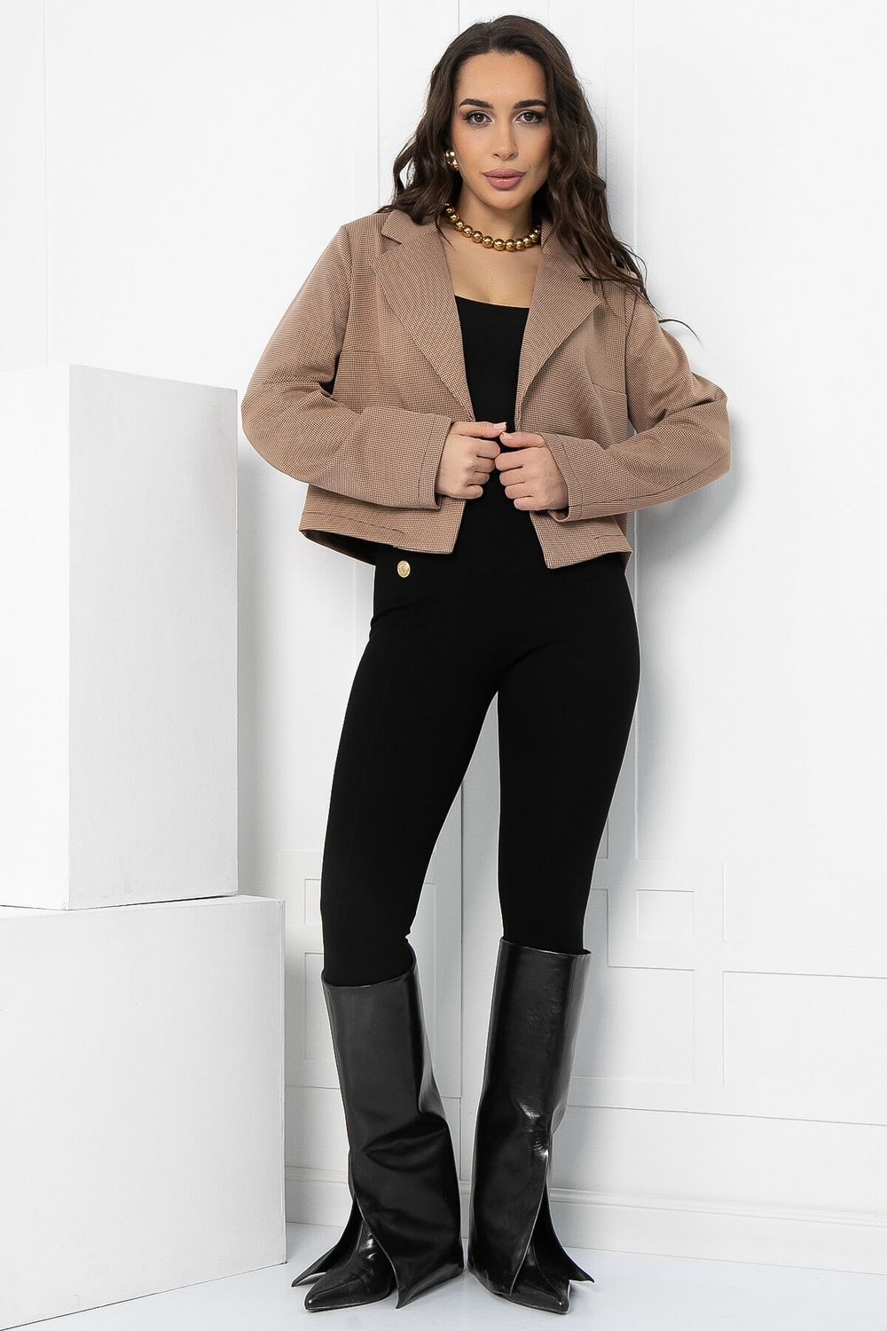 Жакет Энергия бизнеса (песочный) Б12780-13М LT Collection