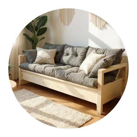 Трёхместный диван Лаунж