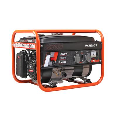 Бензиновый генератор (2.2 кВт) PATRIOT Max Power SRGE 2500