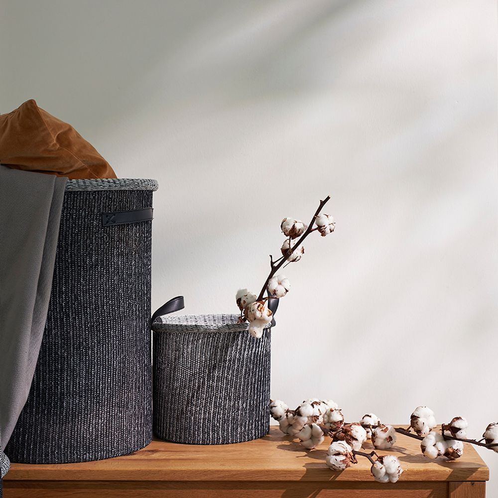 Корзина для хранения Sustainable collection, Ø22х23 см, черная