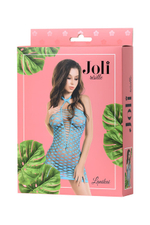 Платье-сетка Joli Lanikai, LXL (46-48) (Цвет: голубой)
