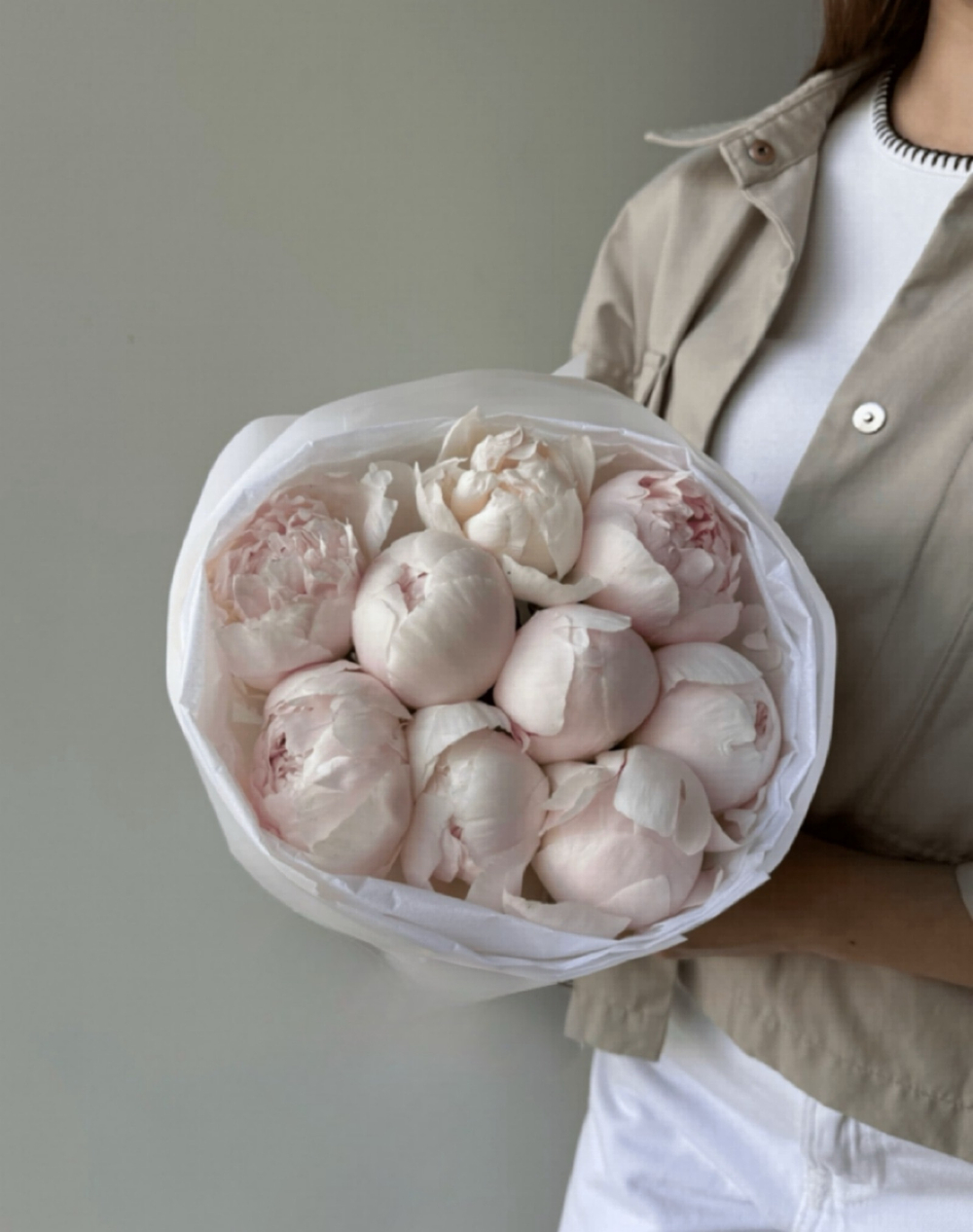 9 Свежих пионов ( Голландия )