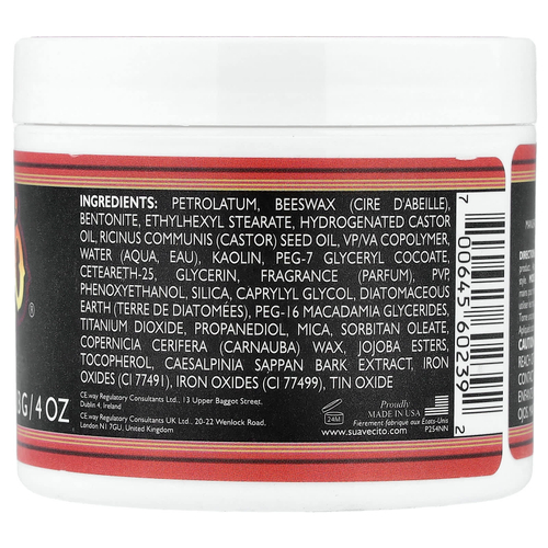 Suavecito, помада, глина, 113 г (4 унции)