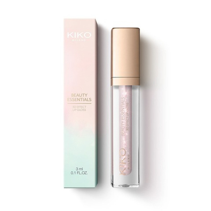 Блеск для губ KIKO Milano Beauty Essentials 3D Lip Gloss 01