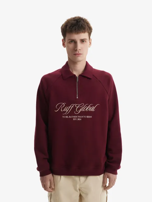 Толстовка Halfzip Sport Jacket Burgundy