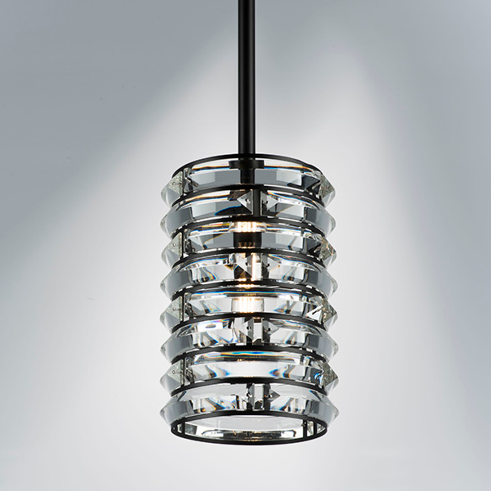 746018 Люстра AMERIGO 1х40W E14 УМБРА ПРОЗРАЧНЫЙ