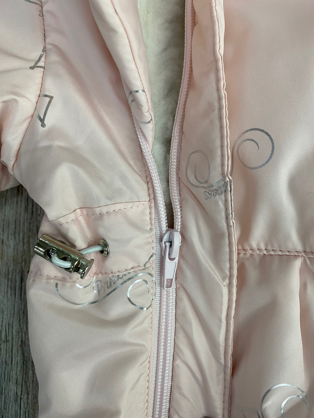 Комбинезон-трансформер (2в1) Модель: 025 "Princess" (ИП Петрова Г.Г.) (Цвет: Светло-розовый, Размер: 74-80)