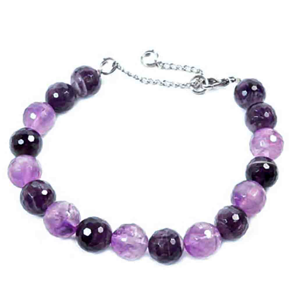 Браслет "Раут 10" аметист микс