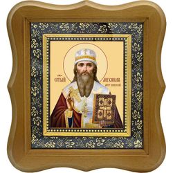 Михаил Киевский и всея Руси Святитель  митрополит. Икона на холсте.
