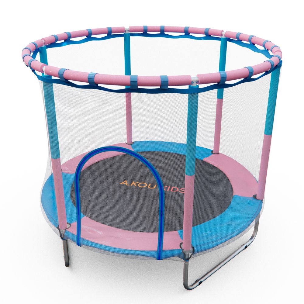 Батут детский DFC A.KOU KIDS 55&amp;quot; (140 см) с сеткой