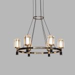 Люстра P0738-6A gold/black