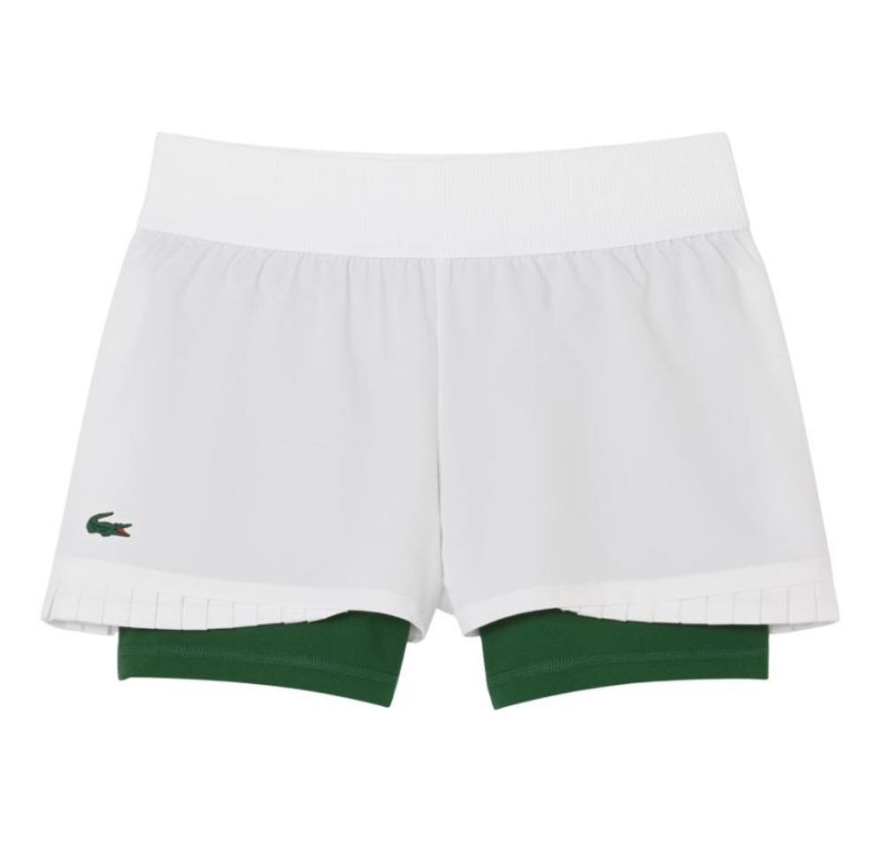 Женские теннисные шорты Lacoste Ultra Dry Lined Tennis