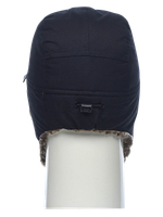 Кепка Extreal Сити Мех барашек Коричневый Мембрана Breathable XL Чёрный