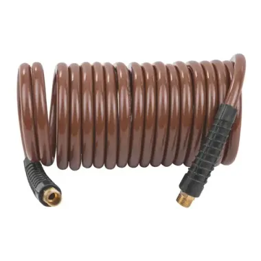 Шланг витой полиуретановый 6.5мм х 10мм х 5м с резьбовыми наконечниками 1/4'' FORSTIME FT-AHC-48A