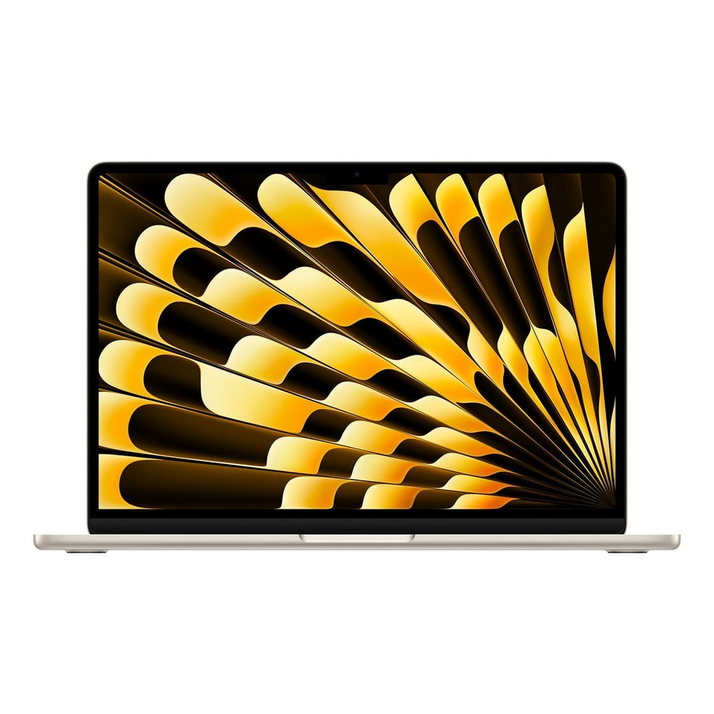 Apple MacBook Air 13" (M3, 8C CPU, 10C GPU, 2024) 8/512Gb SSD (MRXU3) Starlight, «сияющая звезда»