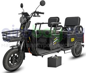 Электротрицикл SIBERTON V3 2000W (60V/21Ah) фото №1