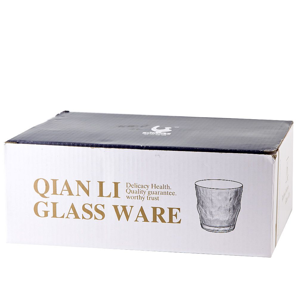 Стакан"Frost.Grey" v=310 мл (стекло) (min6) (подарочная упаковка на min партию)