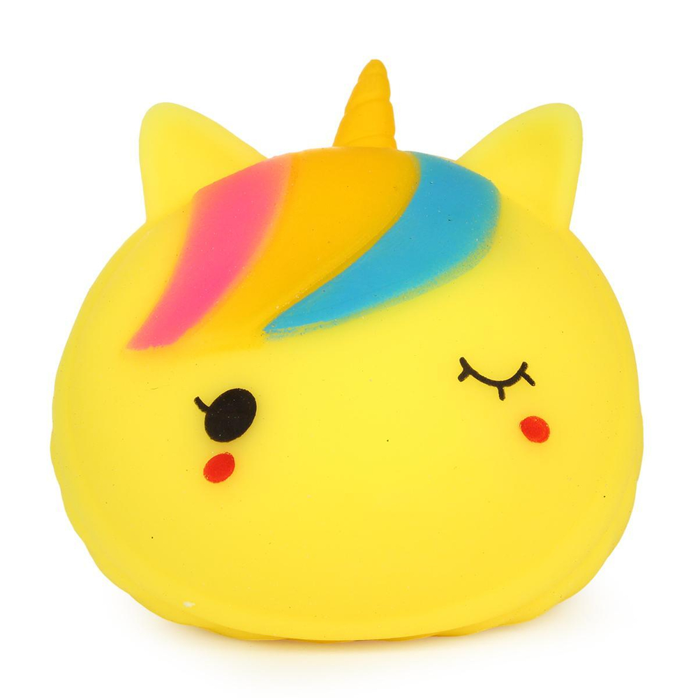 Мякиш Единорог 8 см, 4 цвета микс, с-30464