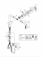 Смеситель для кухни Grohe Minta 32168000 хром