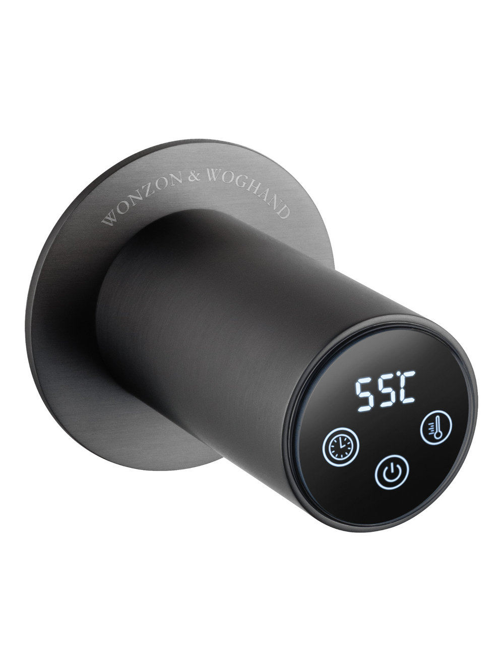 Полотенцесушитель электрический встраиваемый WONZON & WOGHAND HAMBURG, Темный графит (WW-AL314-GM)