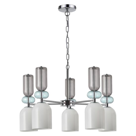 5235/5 MODERNI LN26 151 хром Люстра E27 5*40W 220V GILLIAN