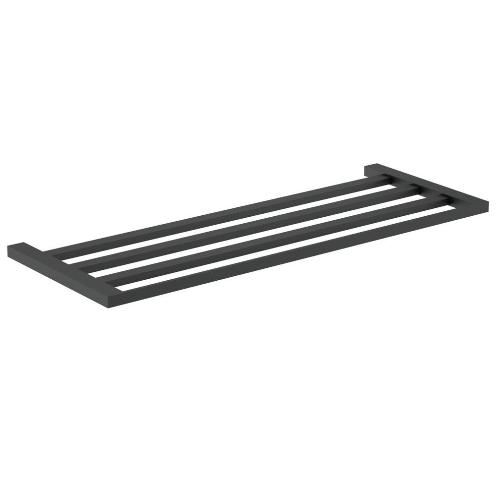 Полка для полотенец 626 мм нерж. сталь CORINTO 16923.N чёрный