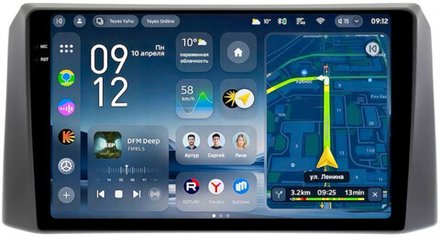 Магнитола для УАЗ Патриот Пикап Профи 2016+ (рамка тип 1) - Teyes CC4-PRO монитор 9.5" 2K QLED на Android 13, Snapdragon 778G, AI, CarPlay, DSP, 4G SIM-слот