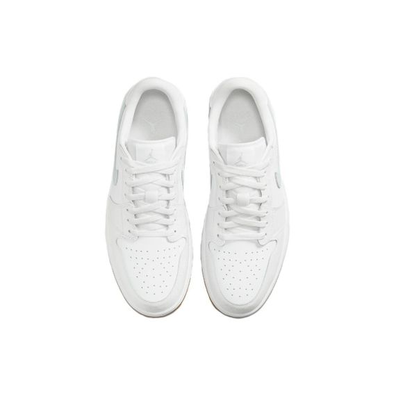 Jordan Air Jordan 1 Винтажные баскетбольные кроссовки Low Top Белый Унисекс