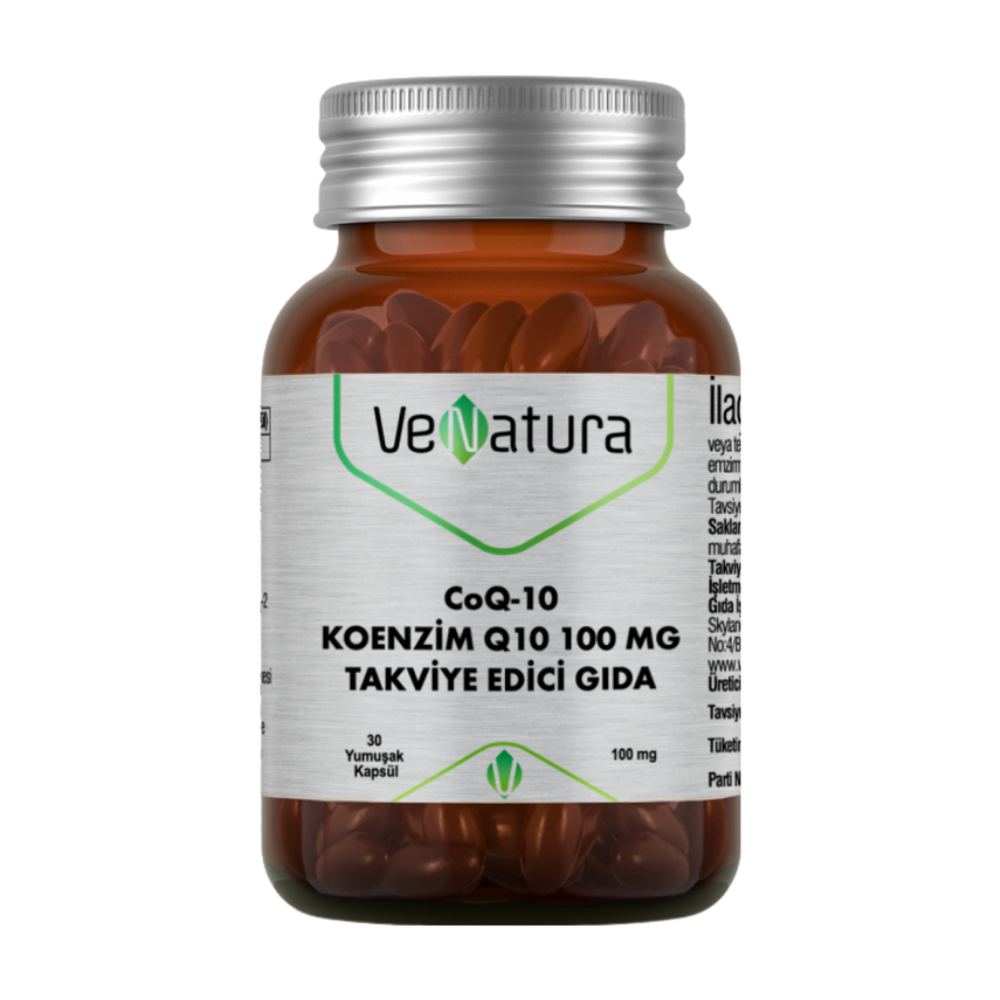 Коэнзим CoQ10 100 мг 30 капсул (VeNatura)