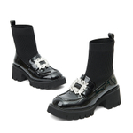 PT"SON Ankle Boots 6cm Women"s Black