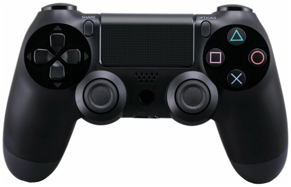 Геймпад Sony DualShock 4 v2 CUH-ZCT2E, Антрацитовый чёрный