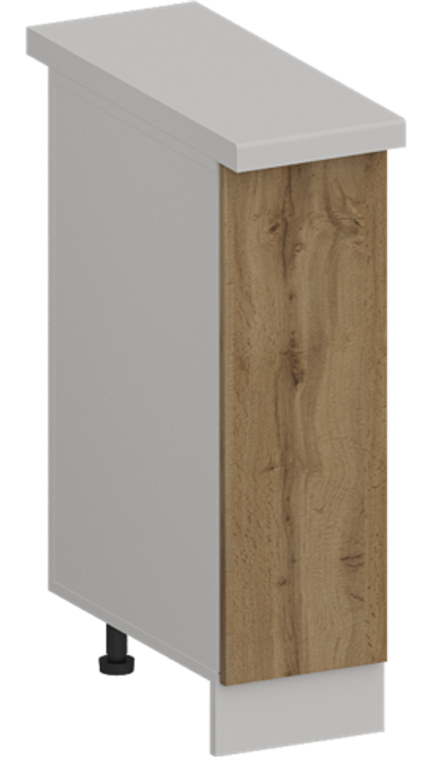 Кухня Модуль ШН 250 Белый / Вотан